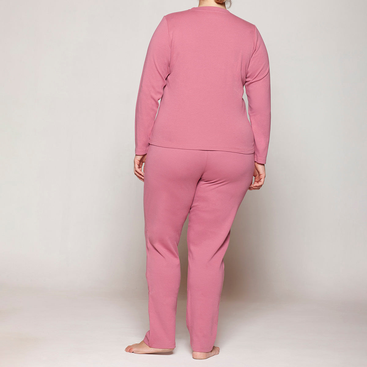 Monarch - Pijama Mujer Algodón Cuello Redondo