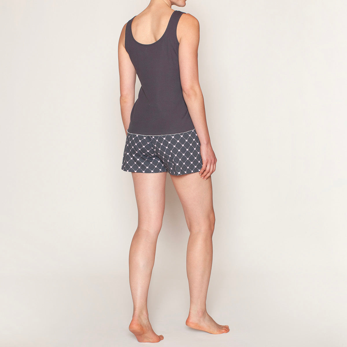 Monarch - Pijama Mujer Musculosa Grey