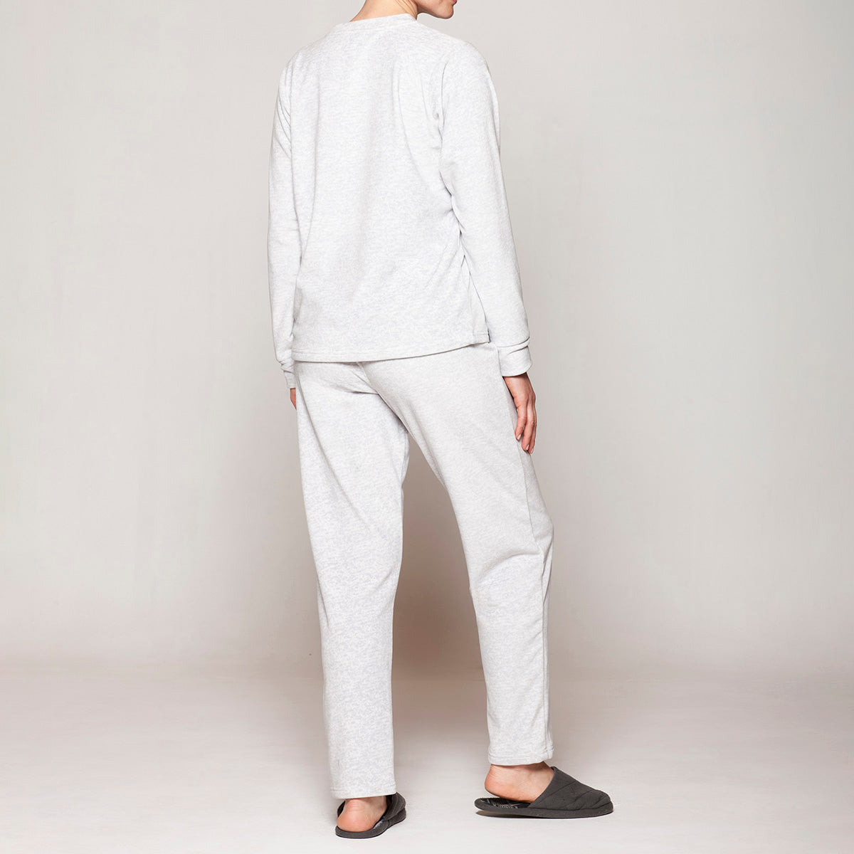 Monarch - Pijama Mujer Plush Cuello Redondo