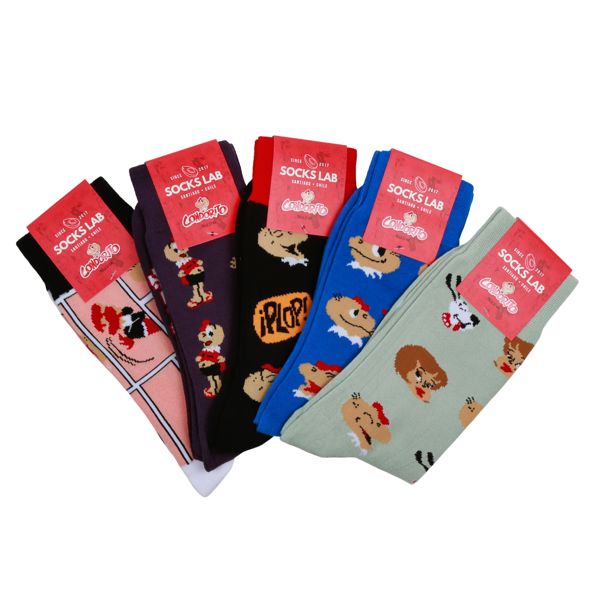 Socks Lab - Caras Condorito