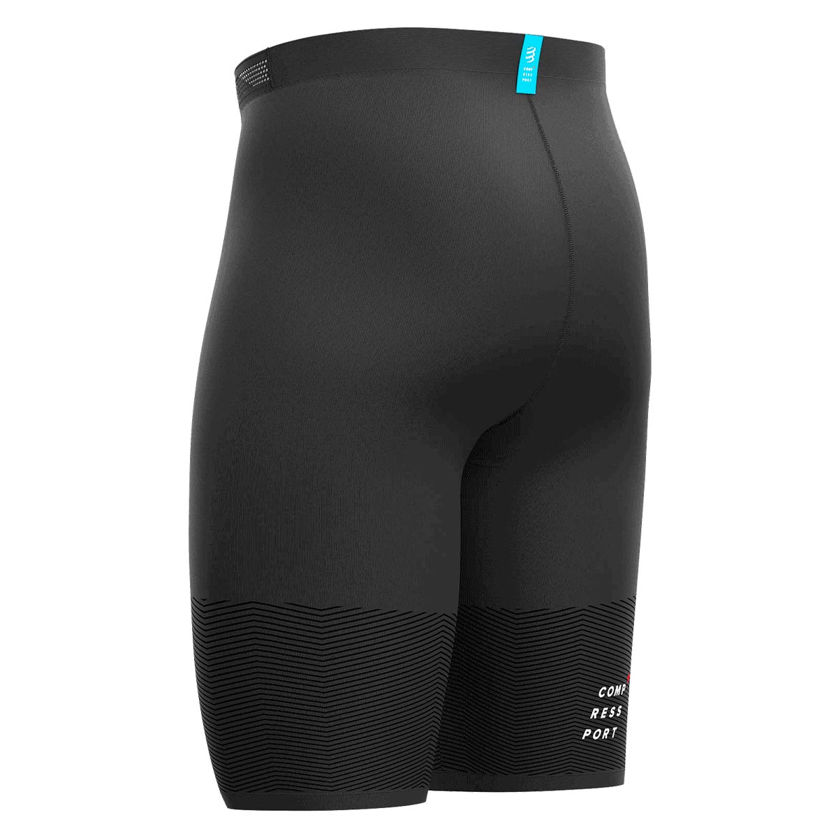 Compressport - Short Hombre Run Under Control Black
