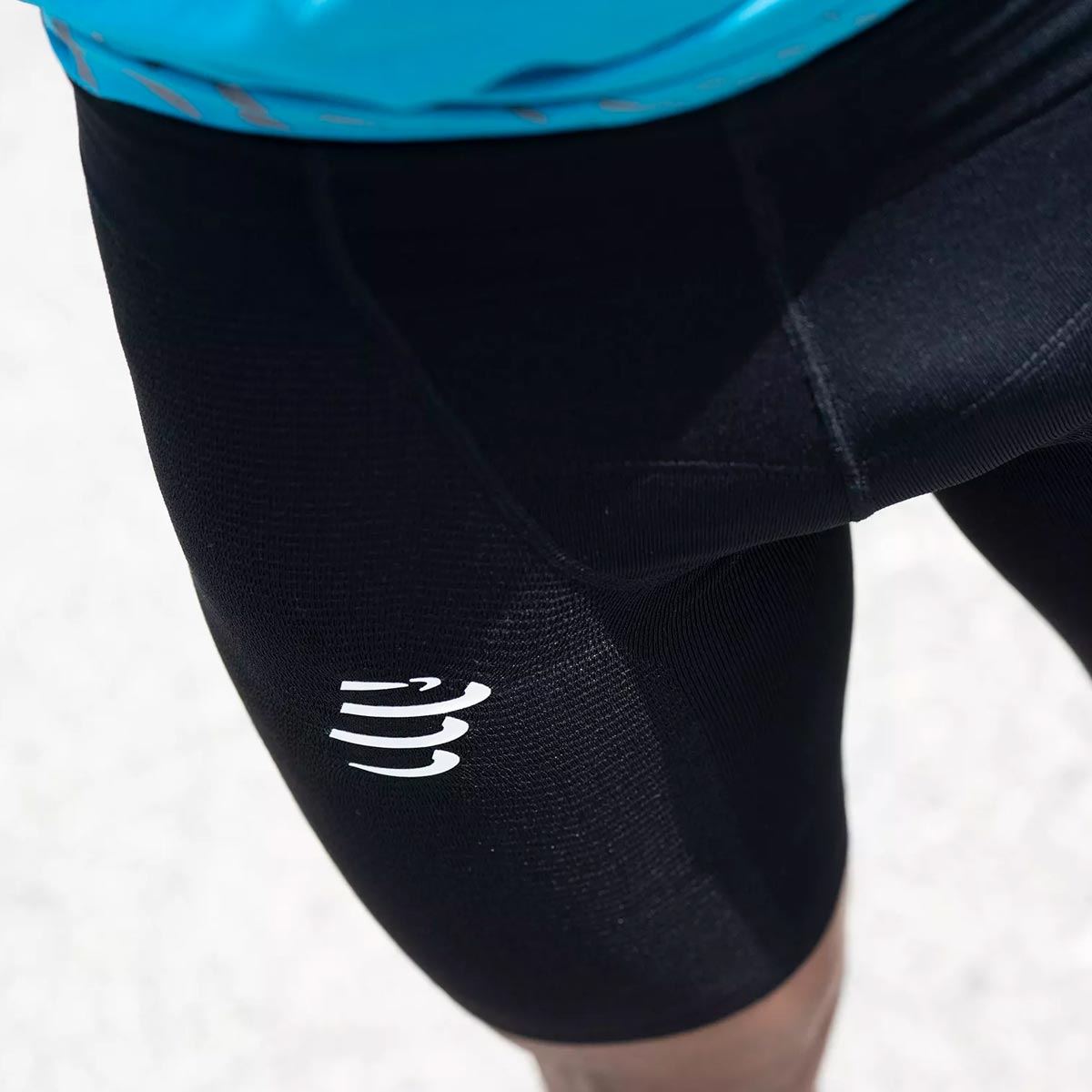 Compressport - Short Hombre Run Under Control Black