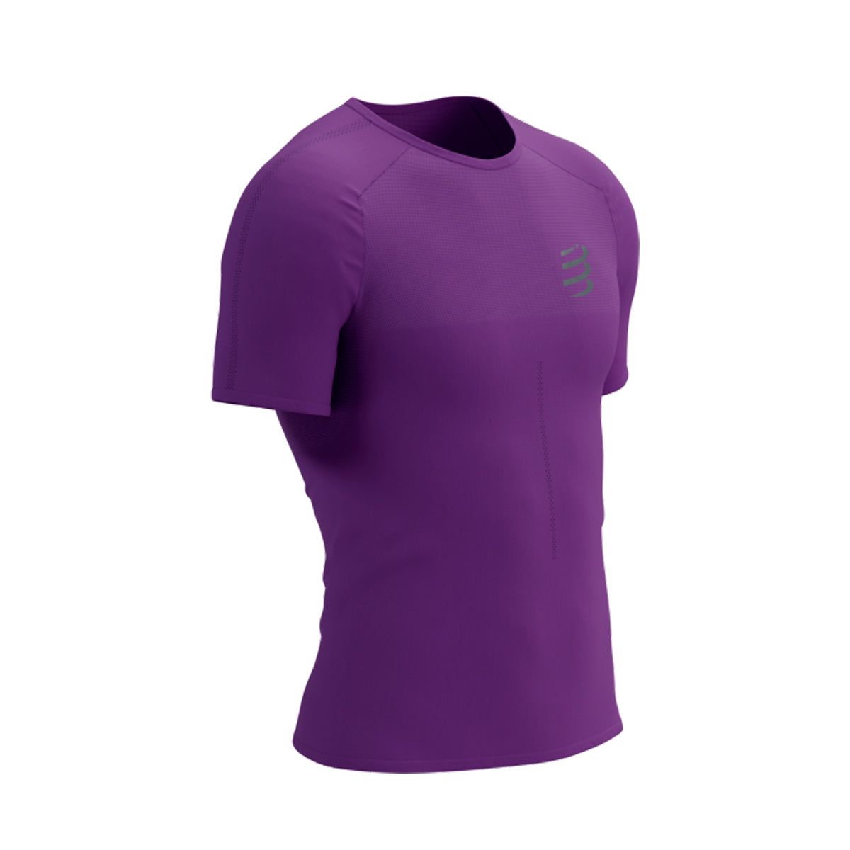 Compresport - Polera Performance SS Reflectante Lila