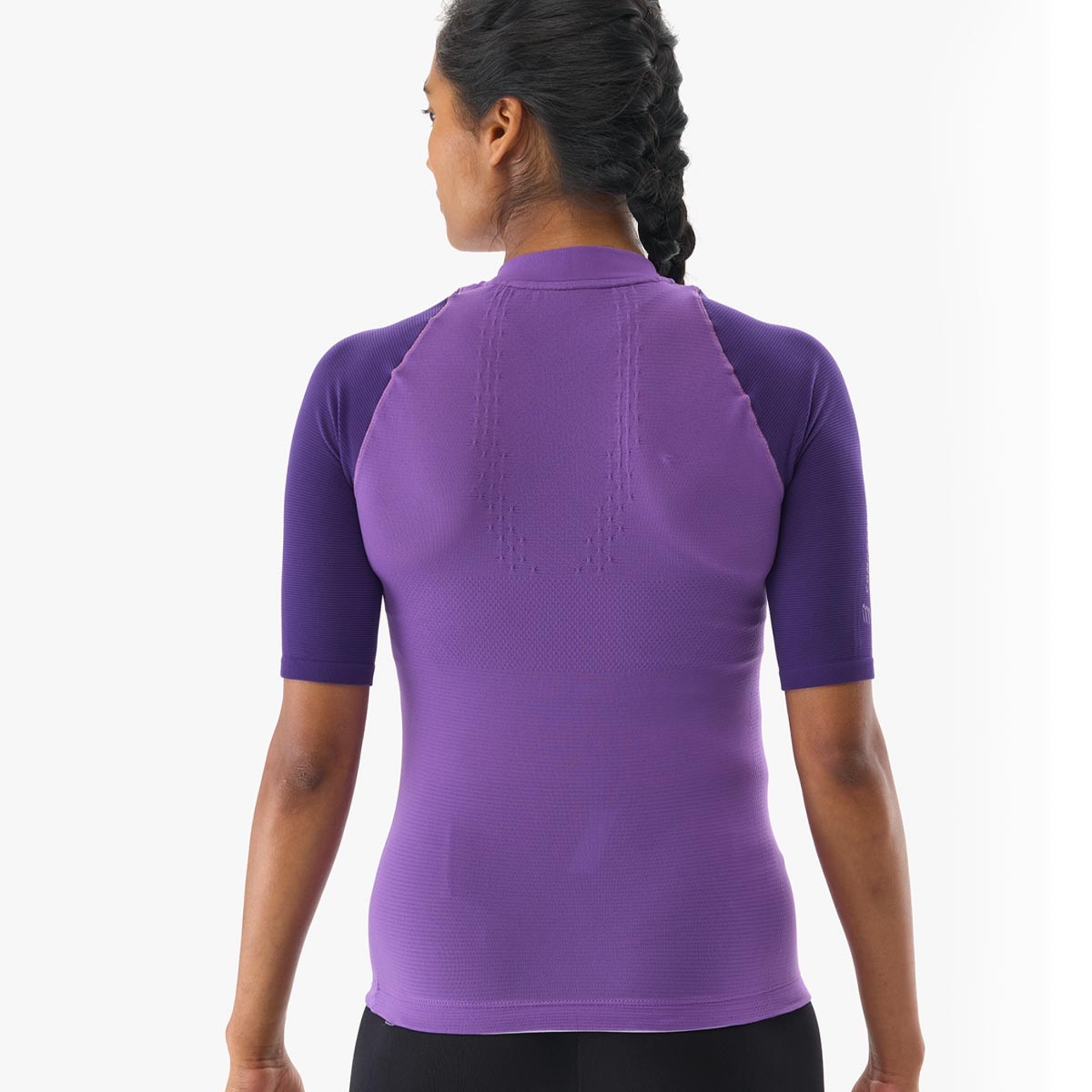 Compressport - Polera Trail Racing Postural SS Morado