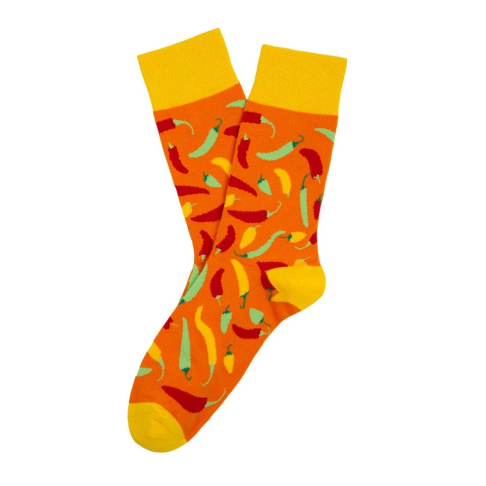 Socks Lab - Calcetín Algodón Peinado Ají