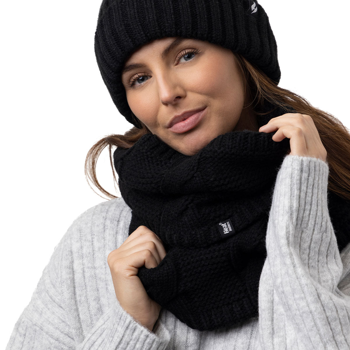 Heat Holders - Bufanda Infinity Negro