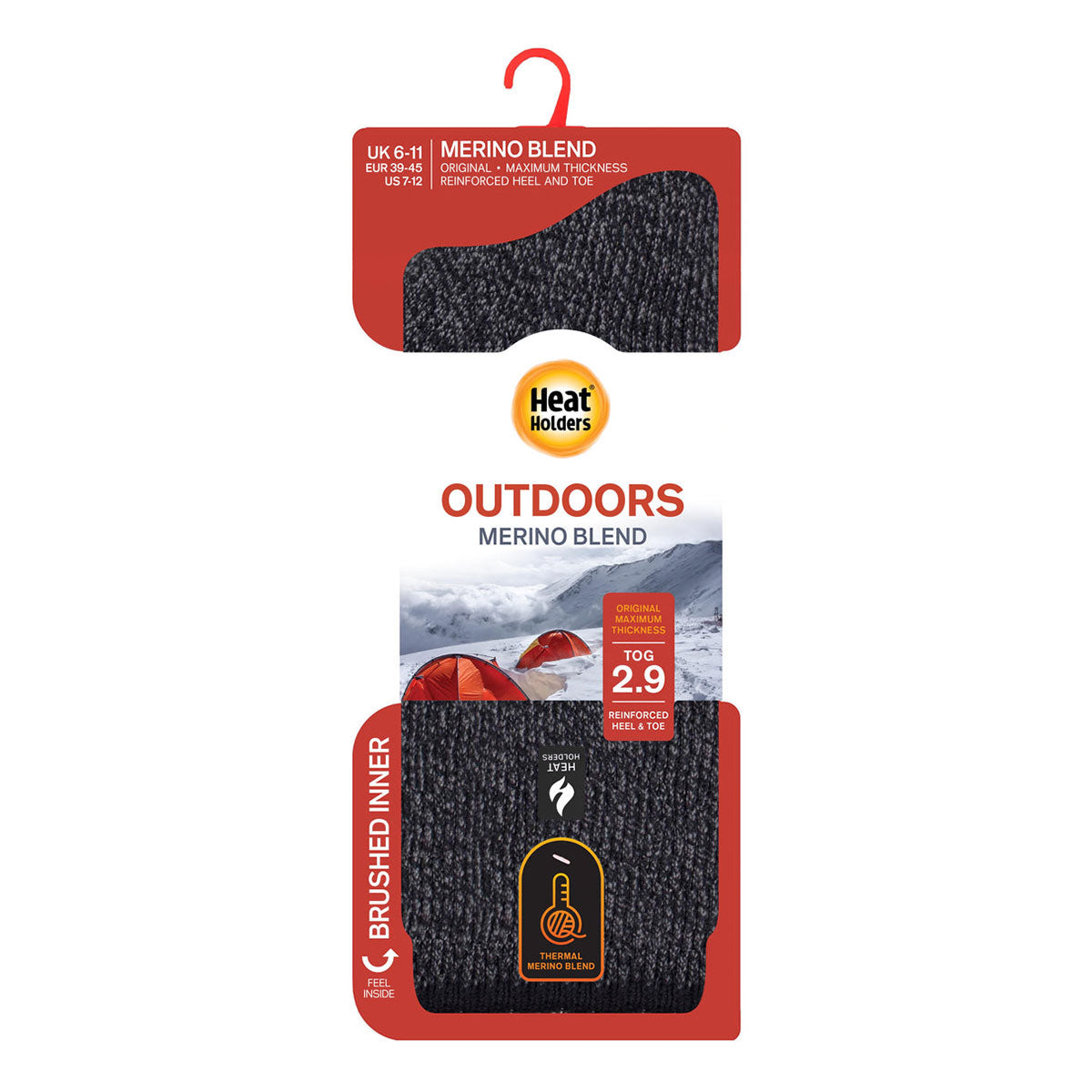 Heat Holders - Calcetin Wool Hombre