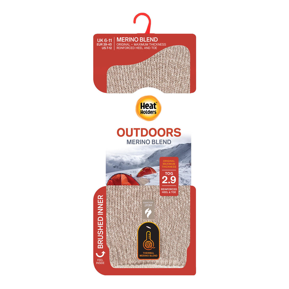 Heat Holders - Calcetin Wool Hombre