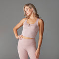 Tavi - Polera Crop Laced Up Tank