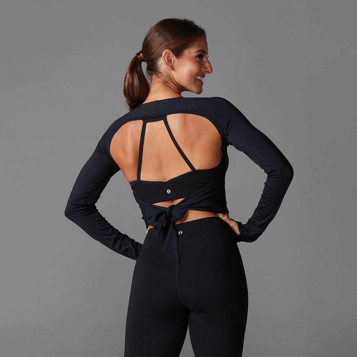 Tavi - Polera Manga Larga Crop Tee