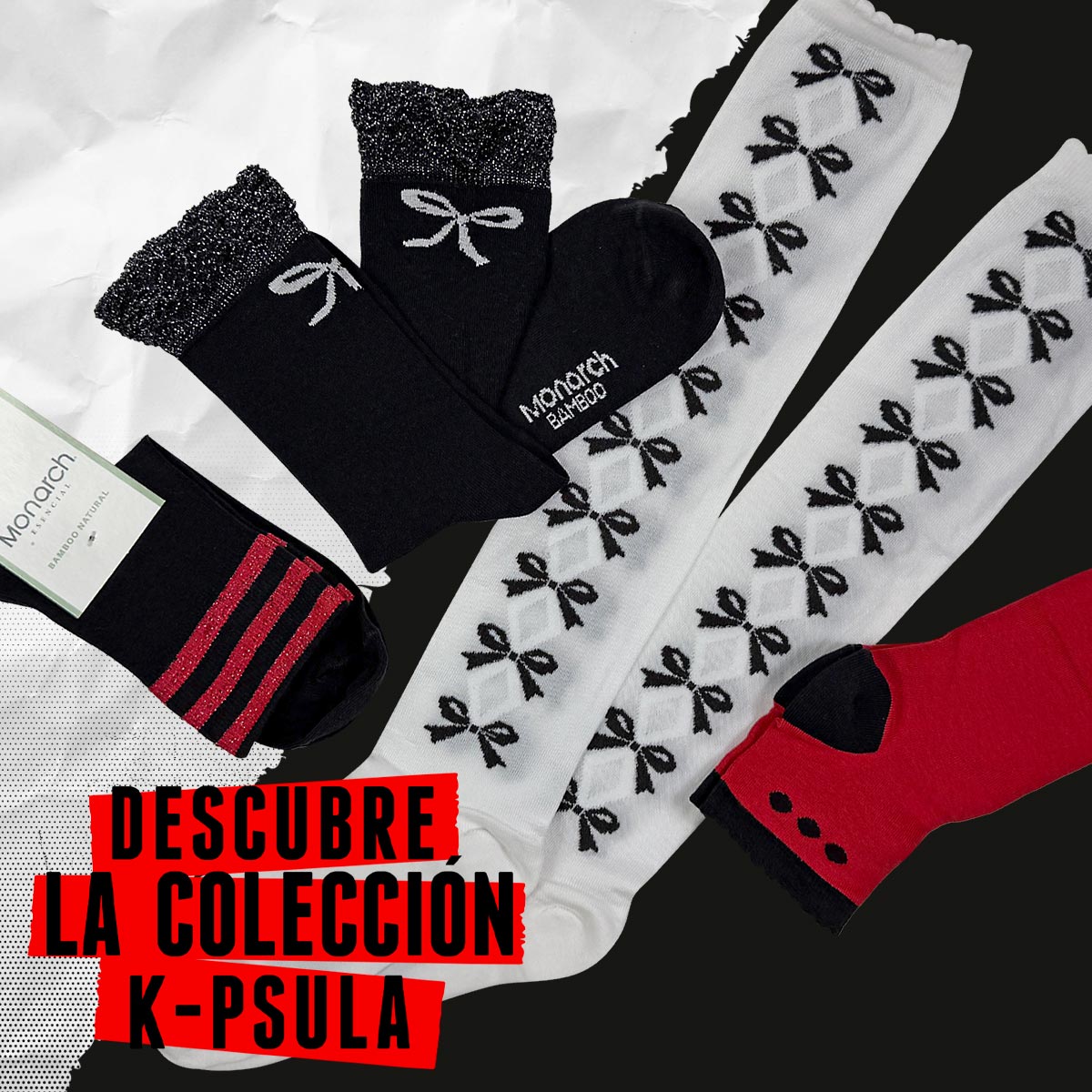 Colección K-PSULA 💜✨ - Calcetín Vuelos Lurex