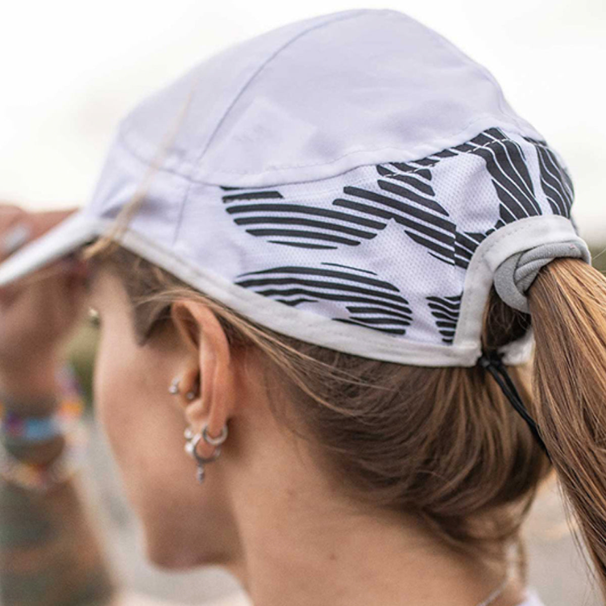 Compressport - Gorra Pro Racing Blanco