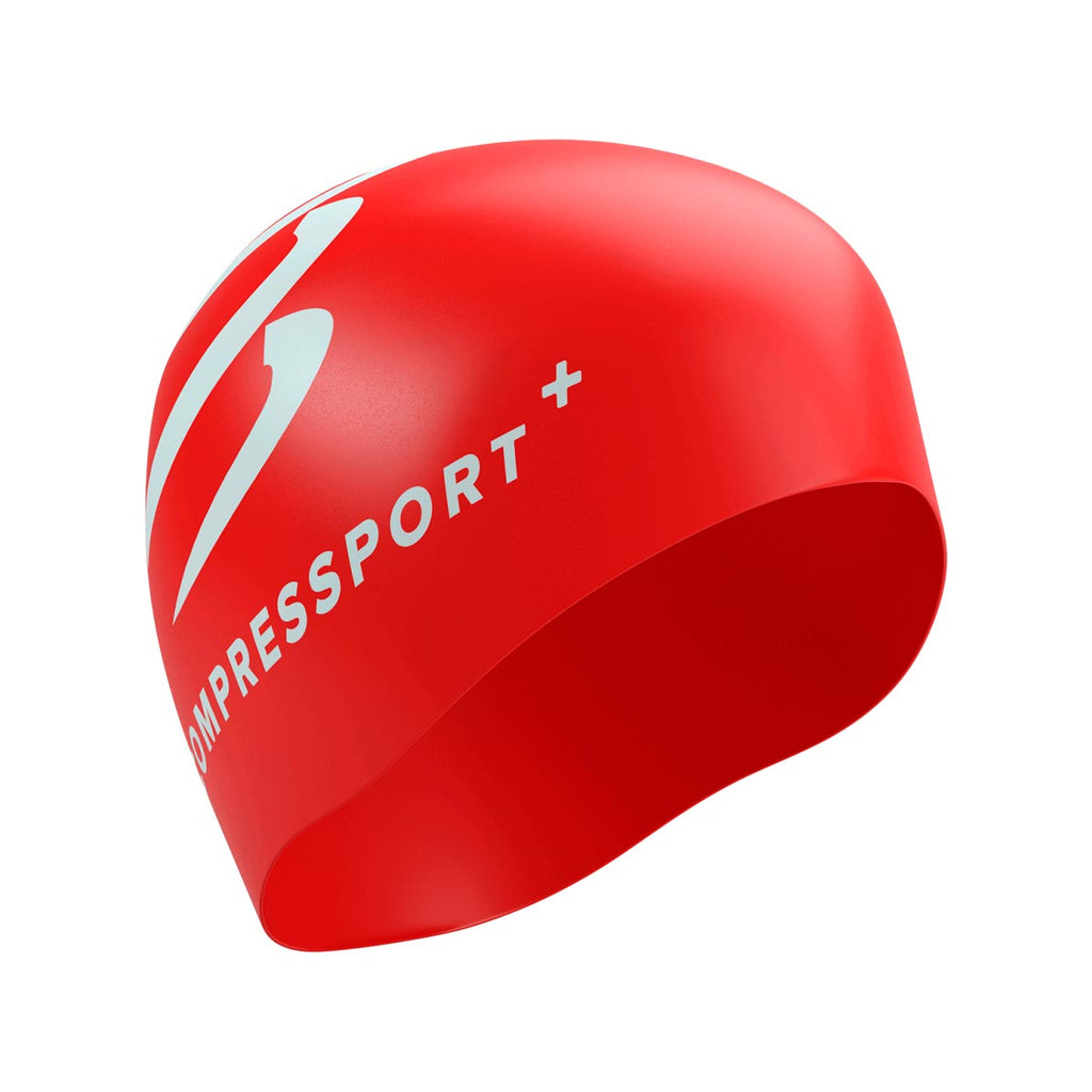 Compressport - Gorra Natación Rojo