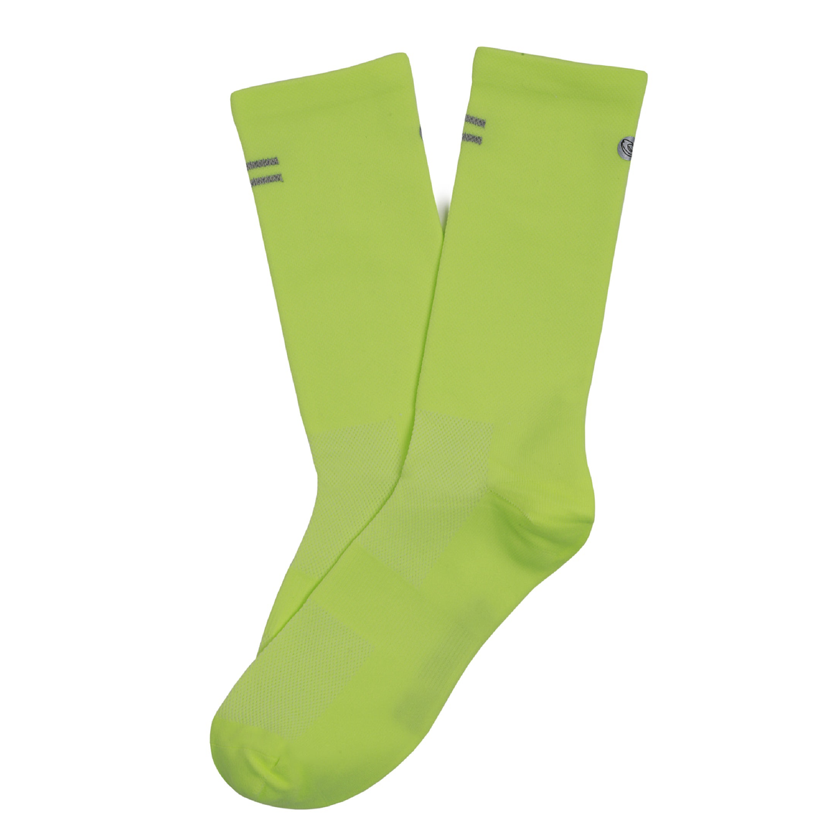 Socks Lab - Calcetín Compresión Performance Crew Fluor