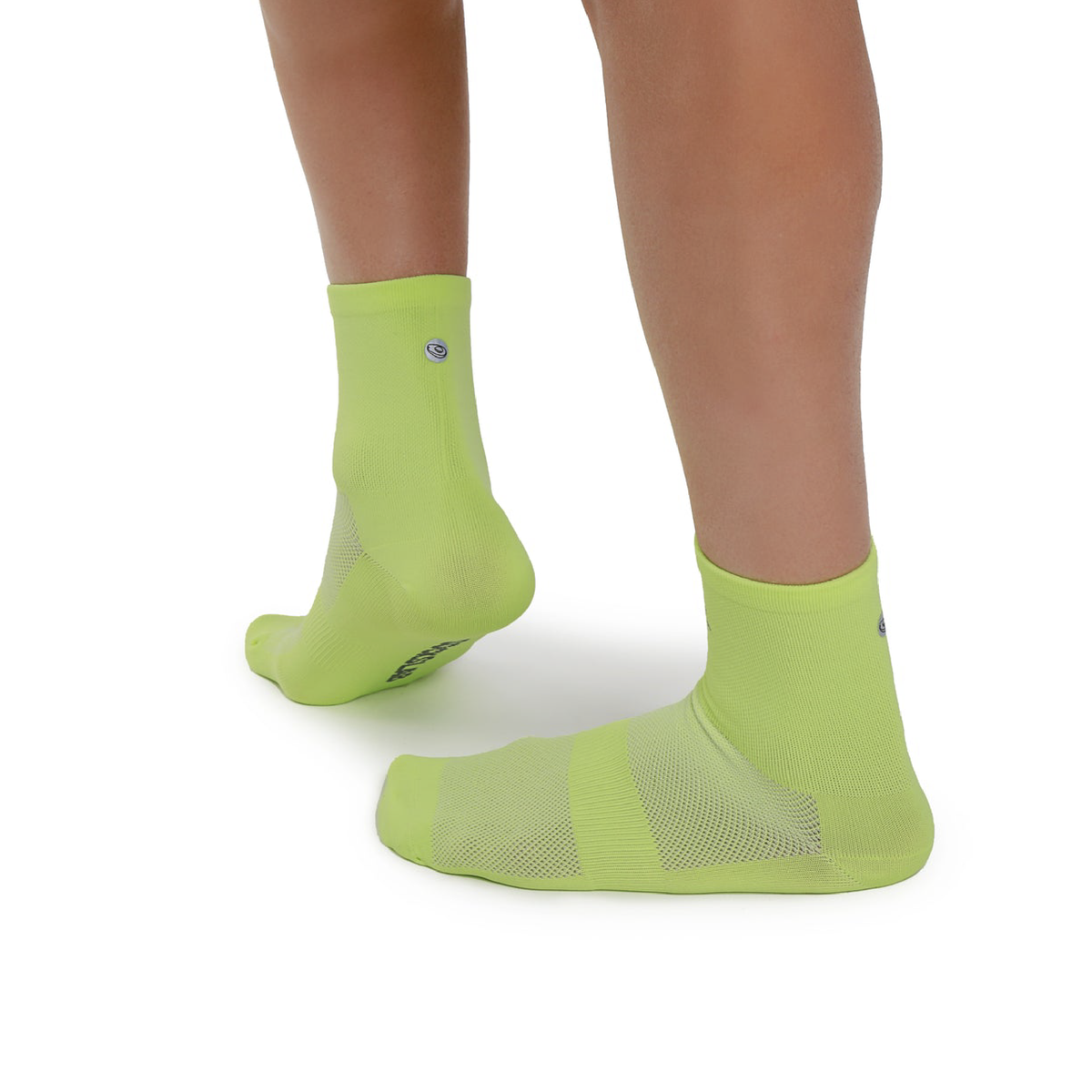 Socks Lab - Calcetín Compresión Performance Quarter Fluor