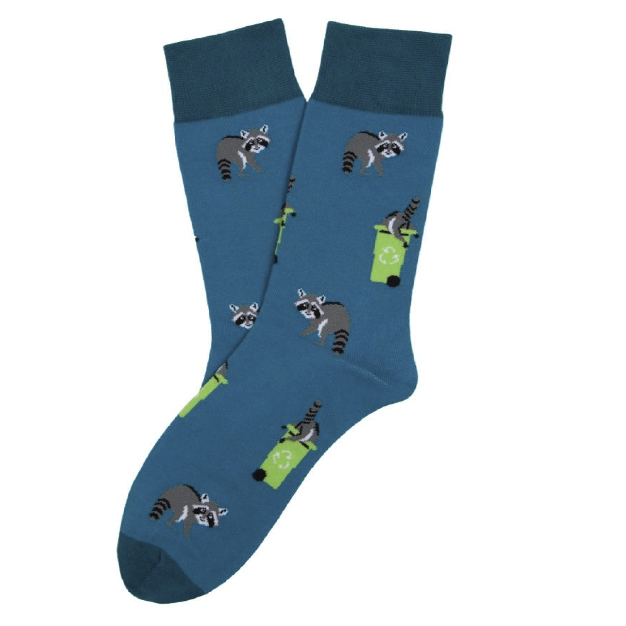 Socks Lab - Calcetín Algodón Peinado Mapache