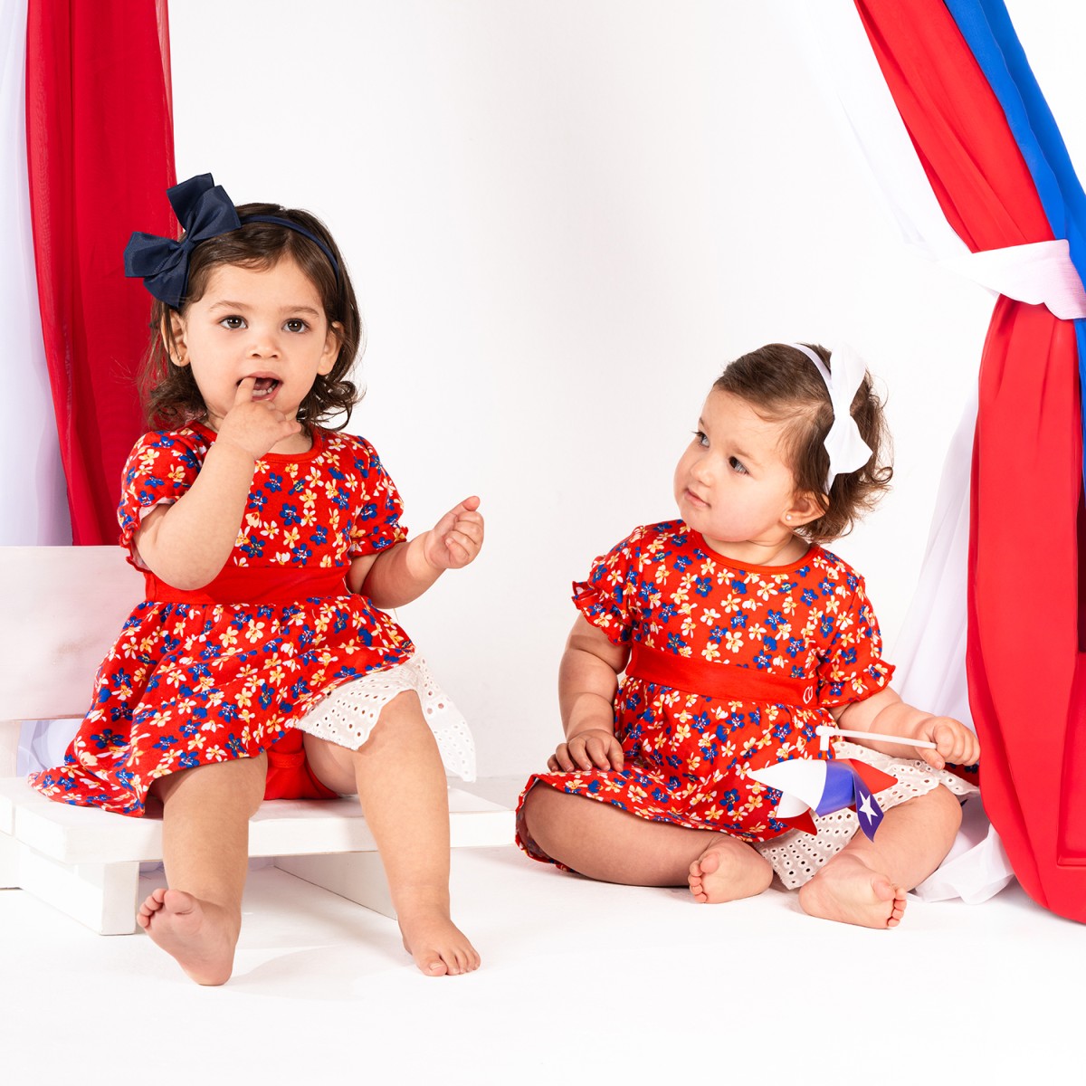 Bambino - Vestido Body Algodón Traje Típico Huasita