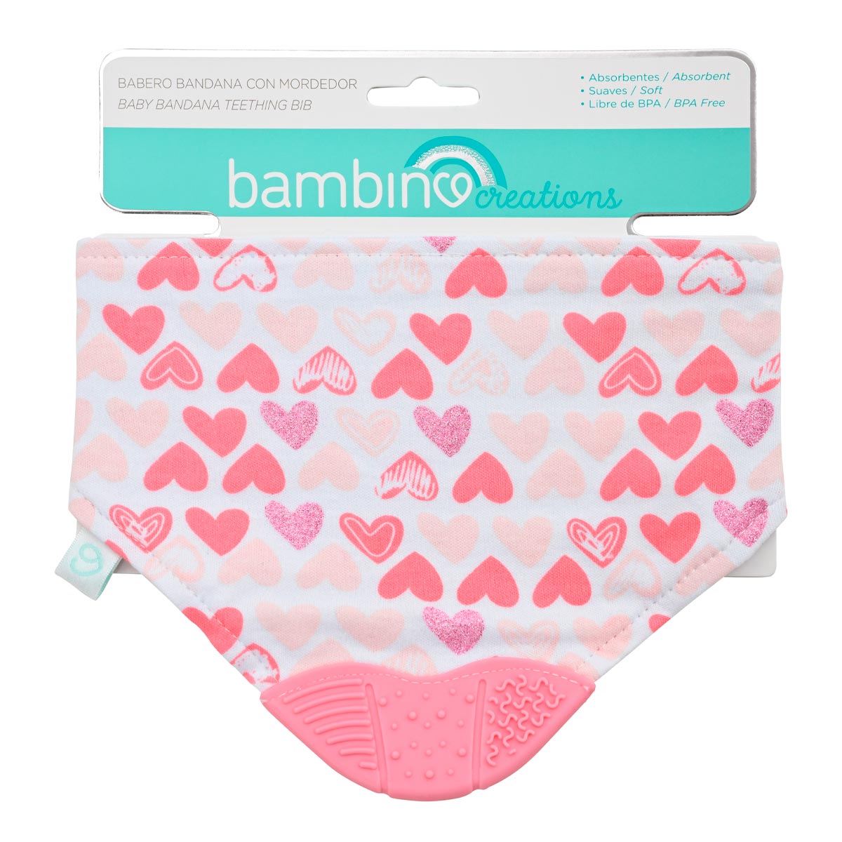 Bambino - Babero Bandana Con Mordedor