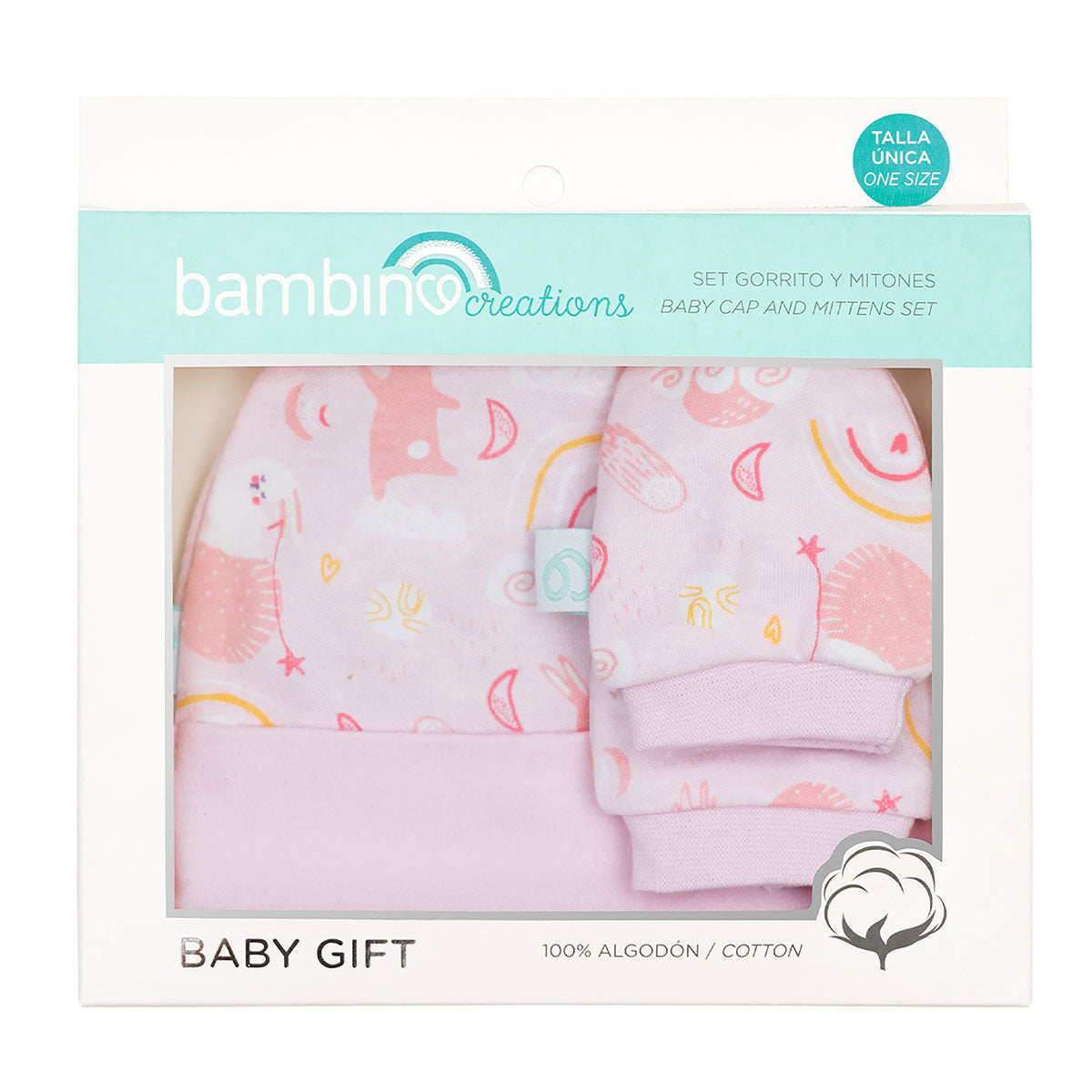 Bambino - Baby Gift Gorrito + Mitones