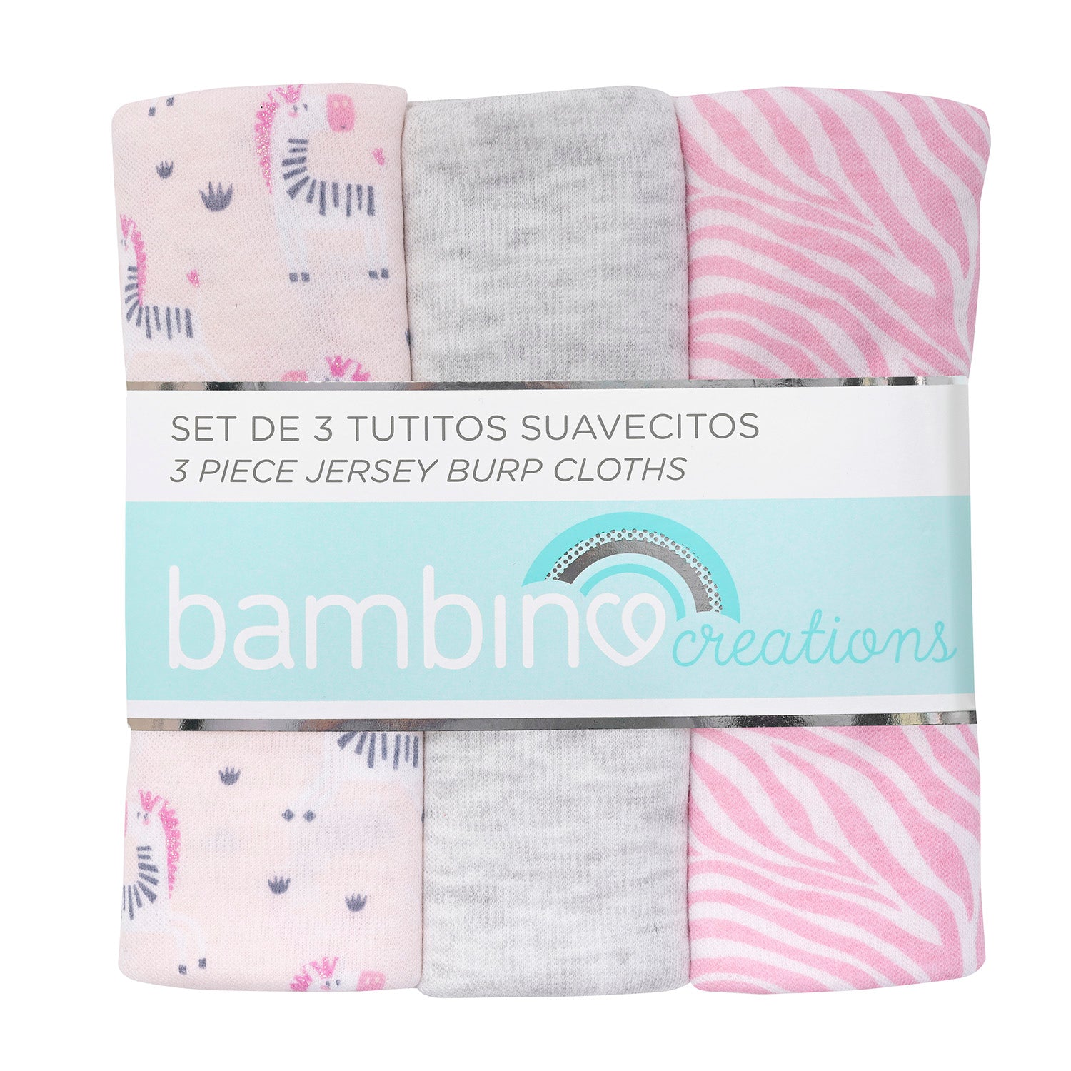 Bambino - Set 3 Tutitos Suavecitos Cebra Niña