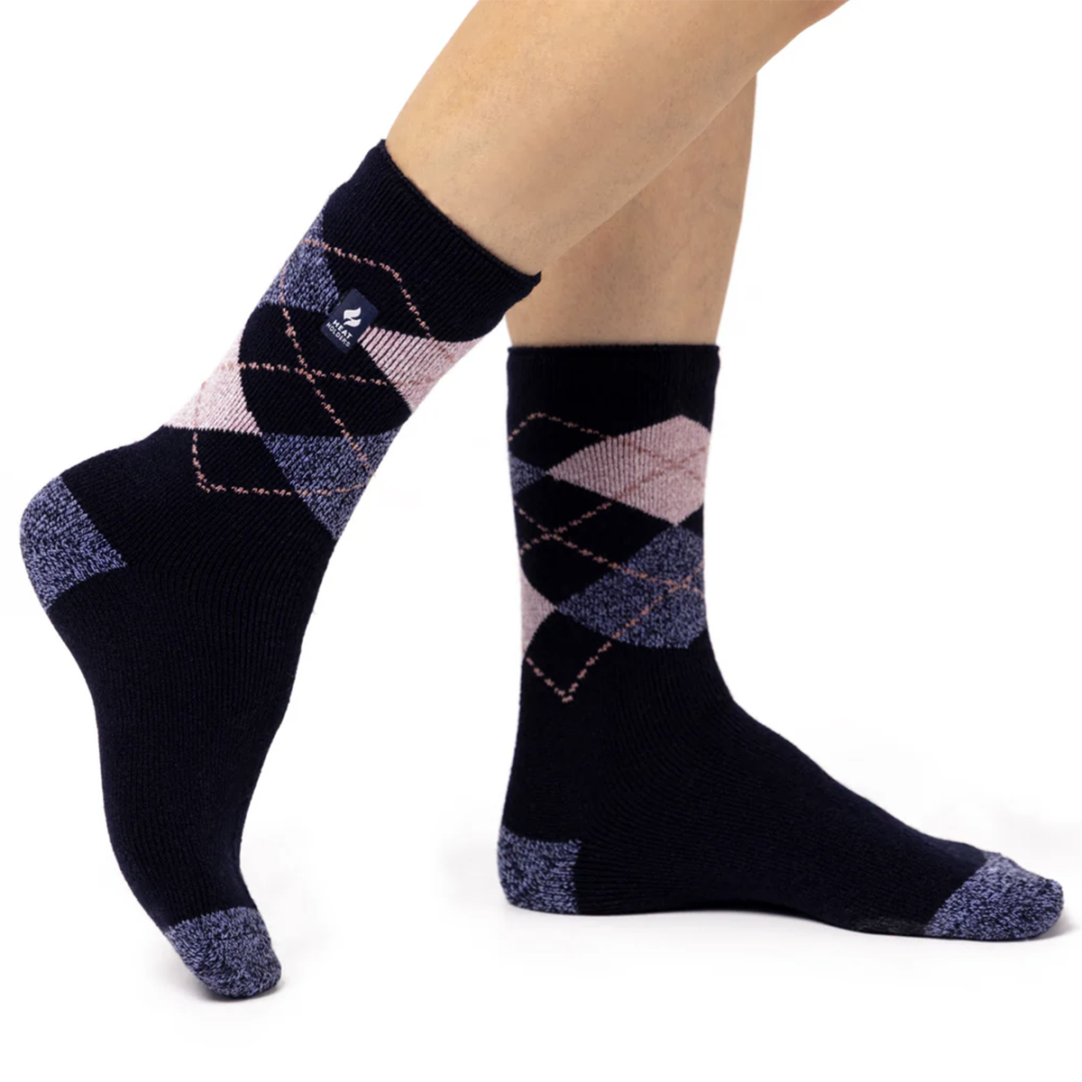 Heat Holders - Calcetín Lite Argyle-Cali