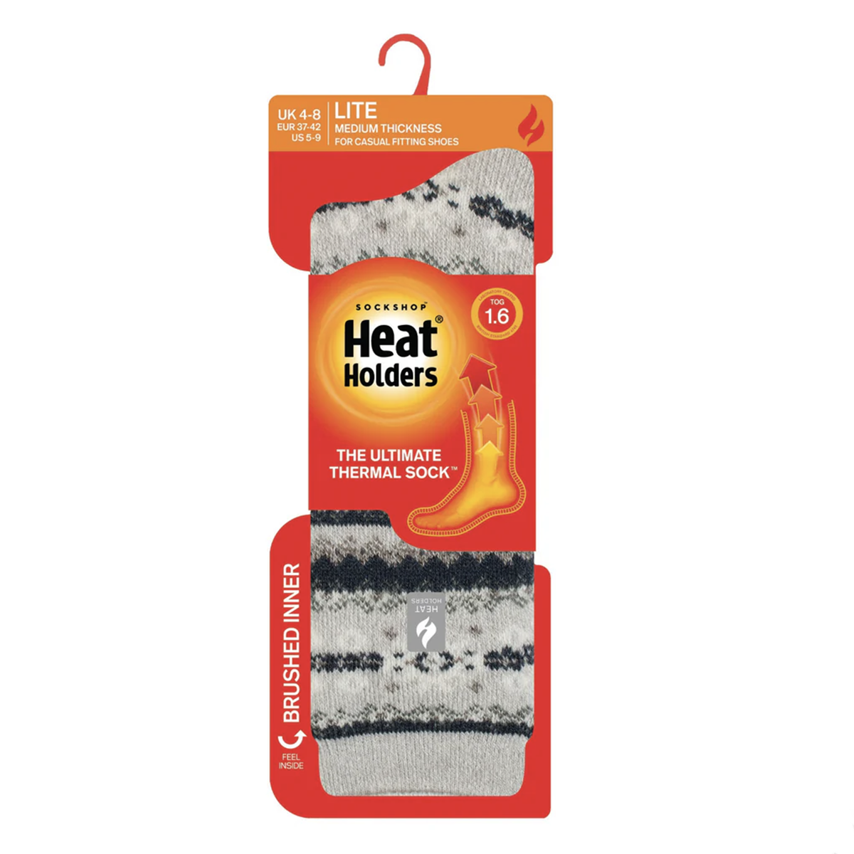 Heat Holders - Calcetín Lite Fairisle