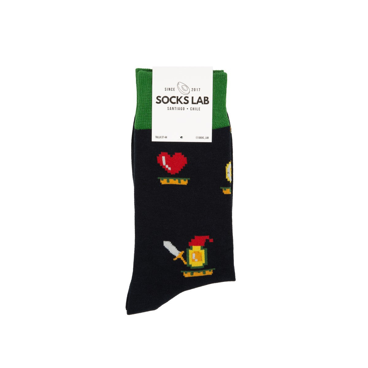 Socks Lab - Calcetín Algodón Peinado Link Palta