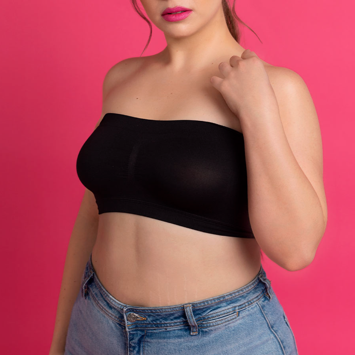 Monarch - Polera Esencial Mini Bandeau