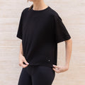 Monarch - Polera Manga Corta Negro