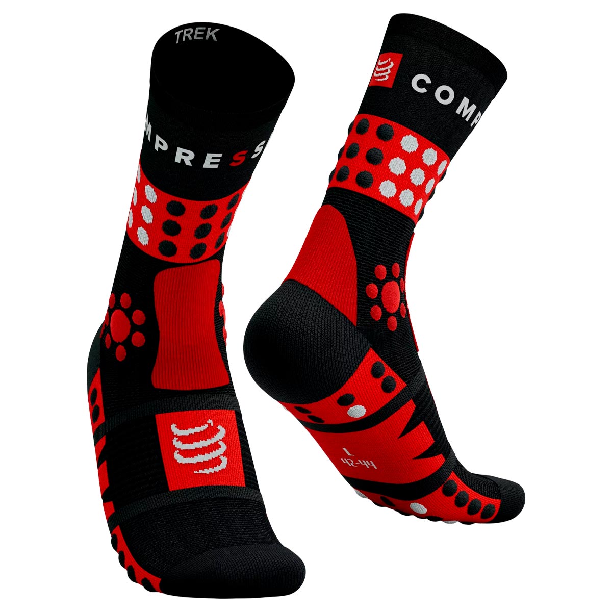 Compressport - Calcetín Trekking Black
