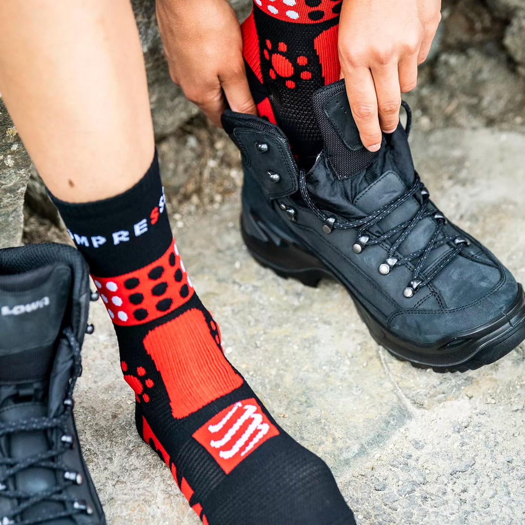 Compressport - Calcetín Trekking Black