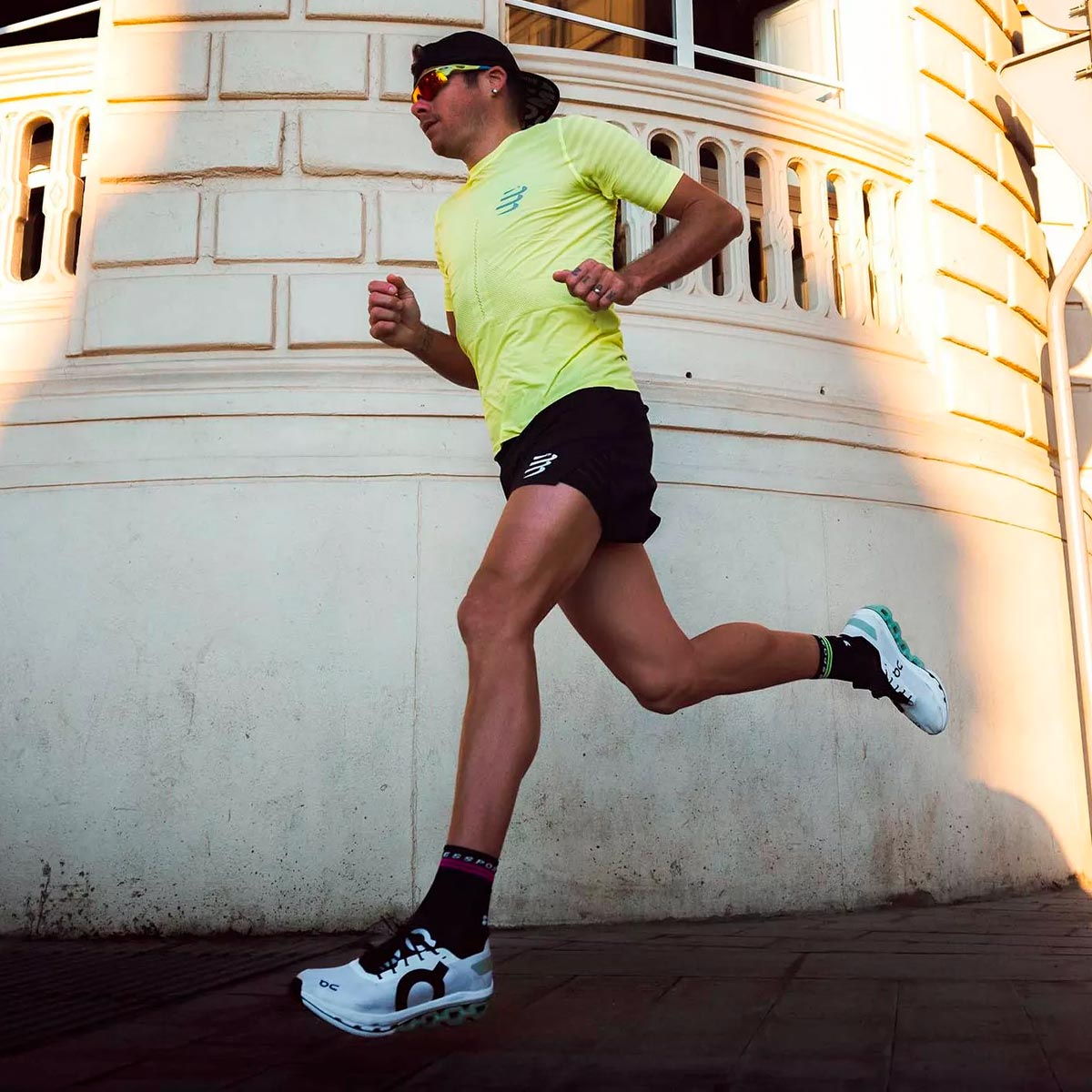 Compressport - Calcetín Pro Marathon Socks V2.0 Black