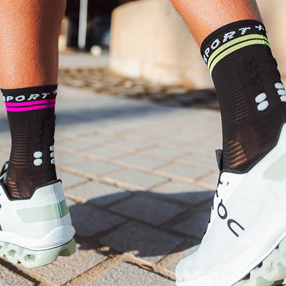 Compressport - Calcetín Pro Marathon Socks V2.0 Black