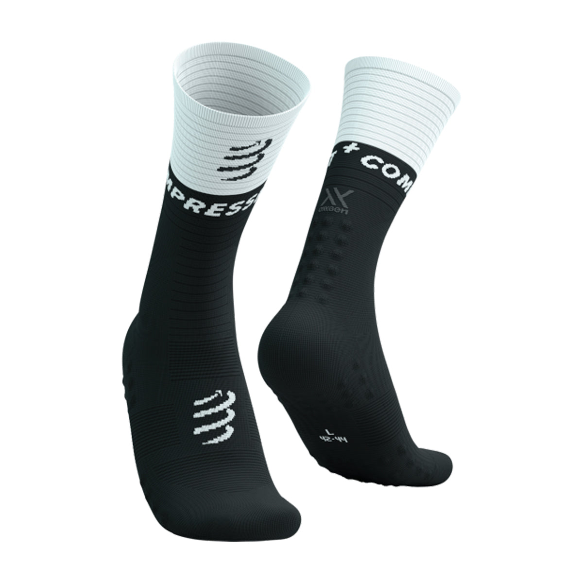Compressport - Calcetín Mid Compression V2.0 Negro