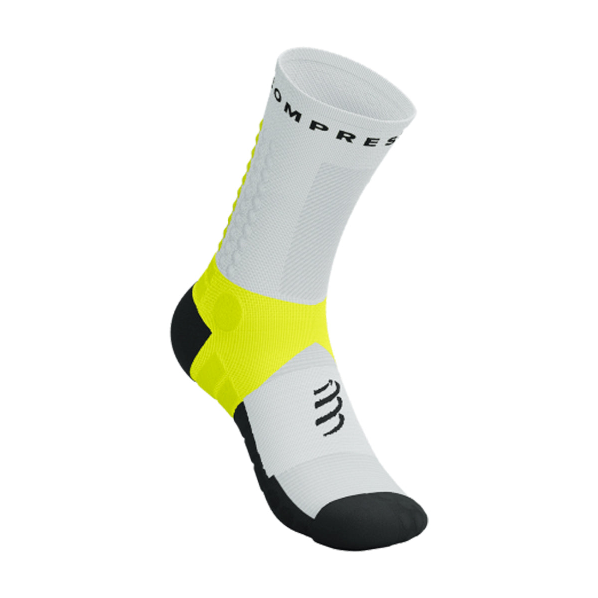 Compressport - Calcetín Ultra Trail V2.0 Blanco