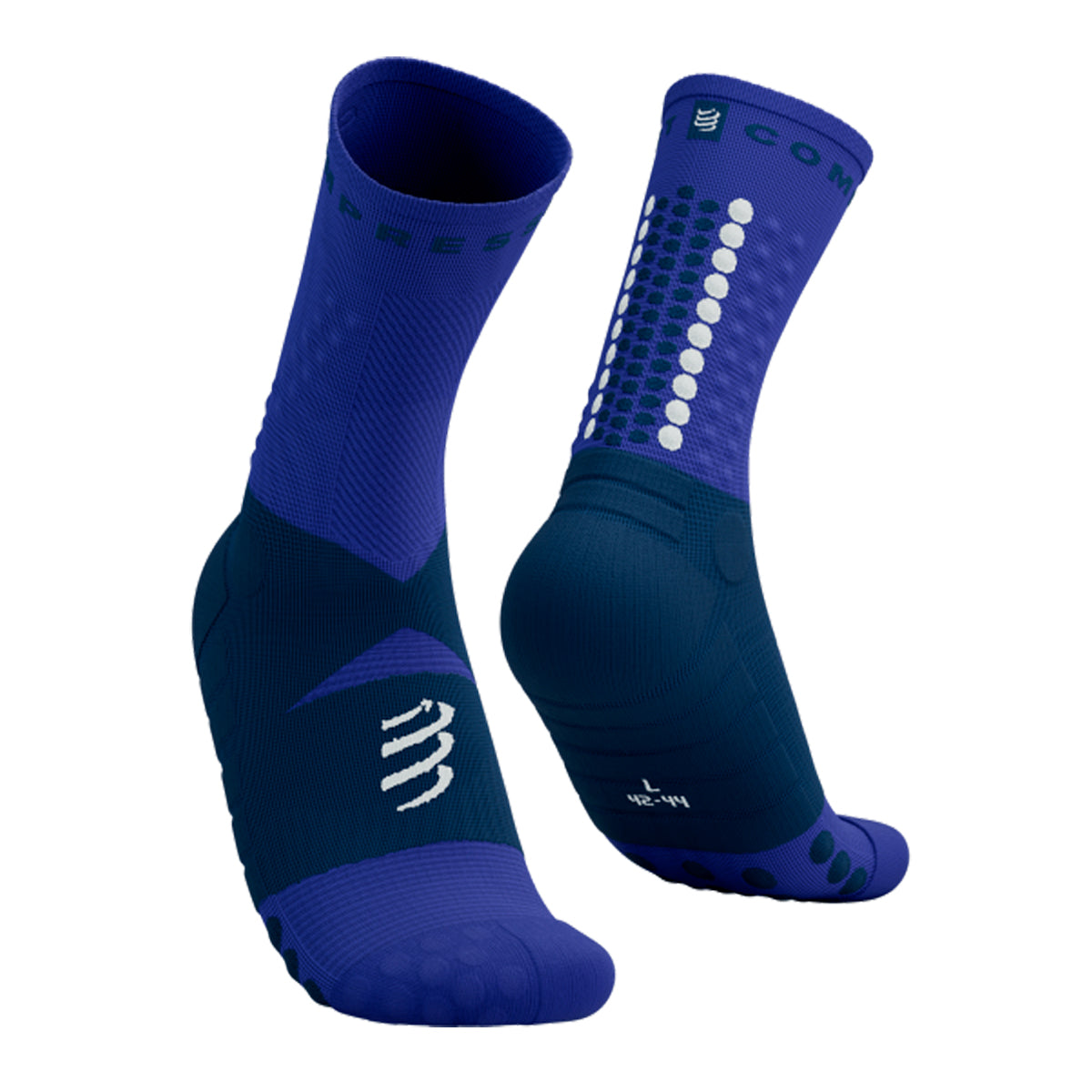 Compresport - Calcetín Ultra Trail V2.0 Dazzling Blue