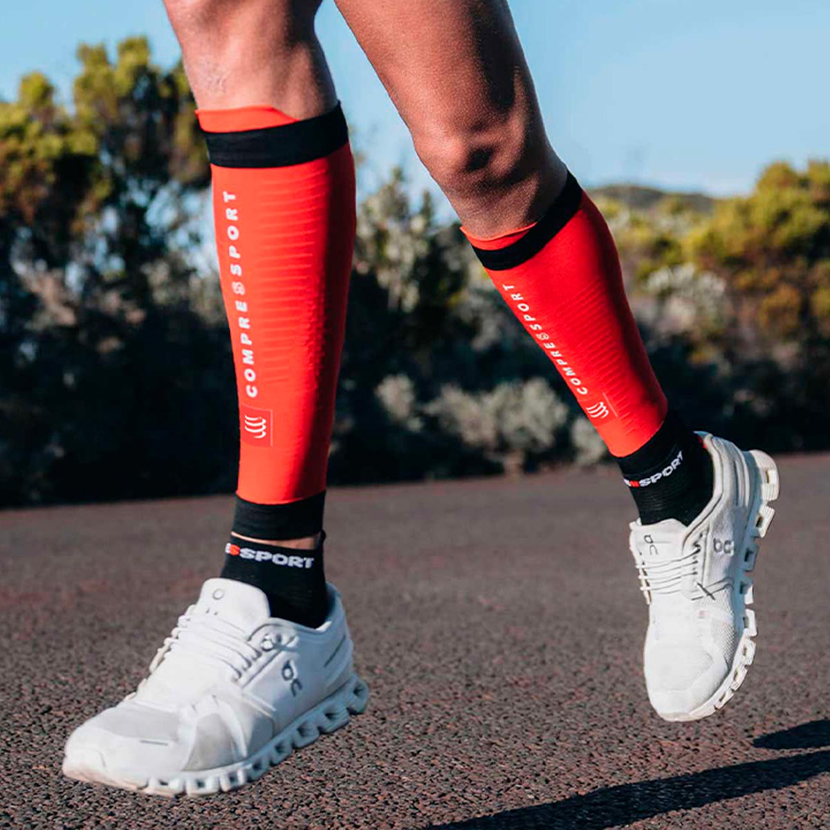 Compressport - Gemelera R2 3.0 Rojo