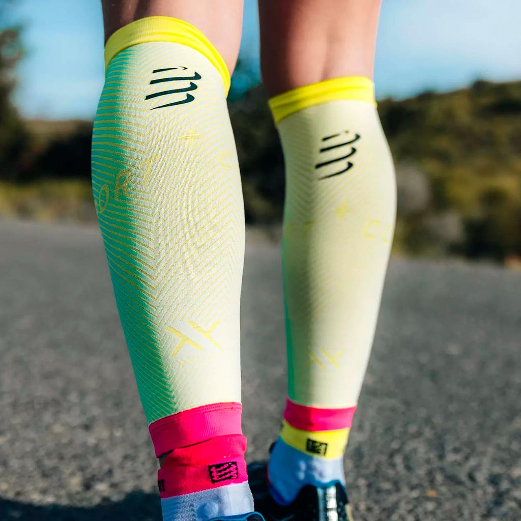 Compressport - Gemelera R2 Oxygen Amarillo