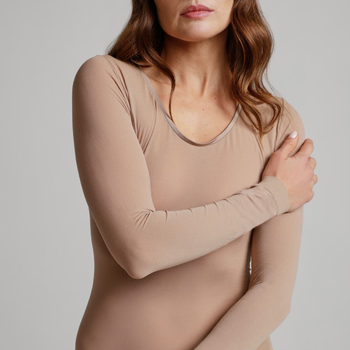 Monarch - Chemisette Escote Redondo Microfibra