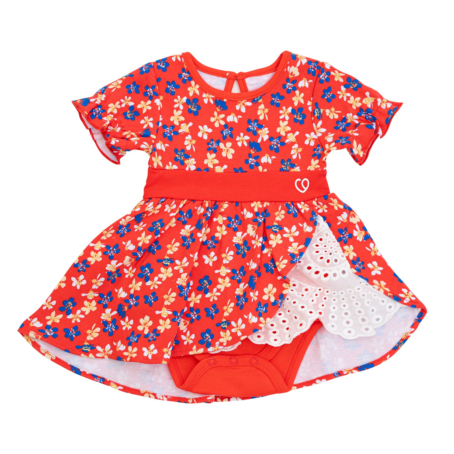 Bambino - Vestido Body Algodón Traje Típico Huasita