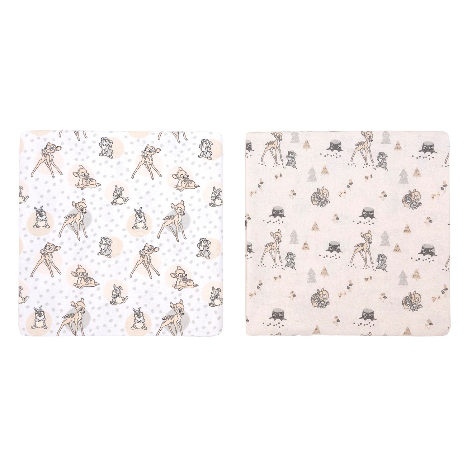 Bambino - Set 2 Mantita Franela Bambi