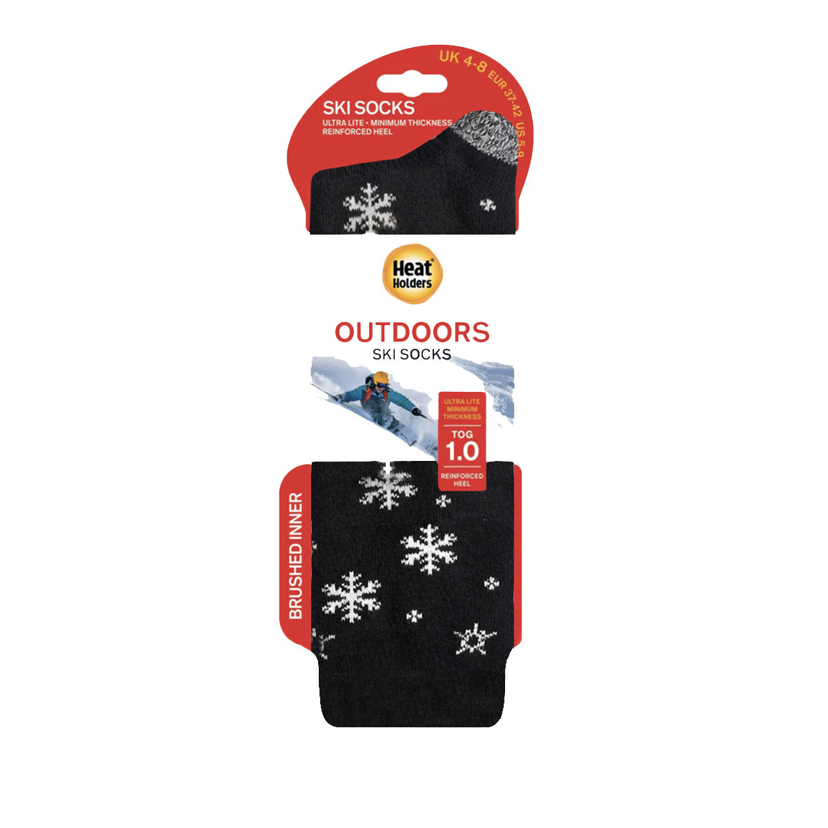 Heat Holders - Calcetín Ultra Lite Snowflake Petafield