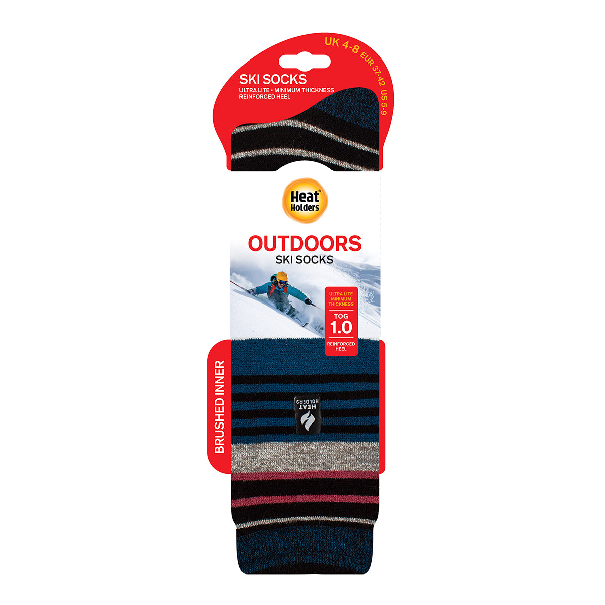 OnlyBee Calcetines Térmicos Para Hombre, 1,6 Tog, Ligeros, Aislados
