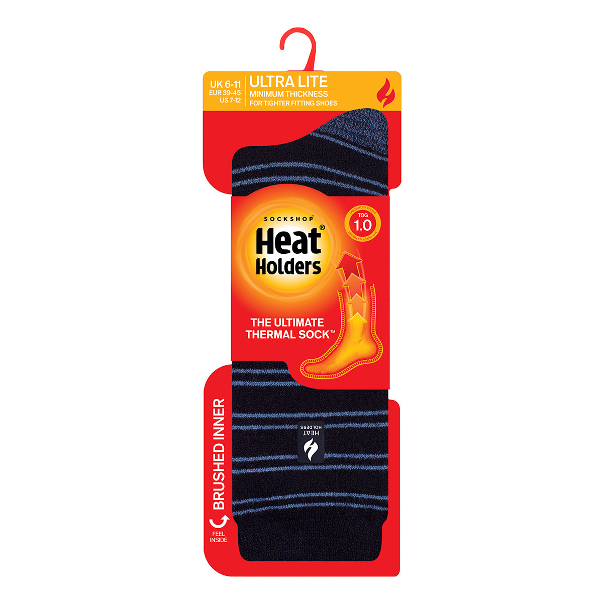 Heat Holders - Calcetín Ultra Lite Orodover Stripe