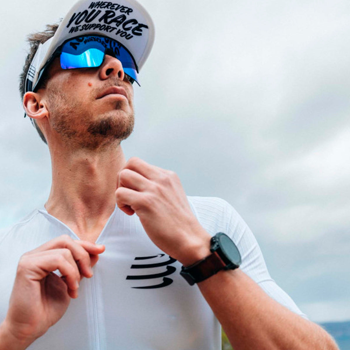 Compressport - Visera Ultralight White