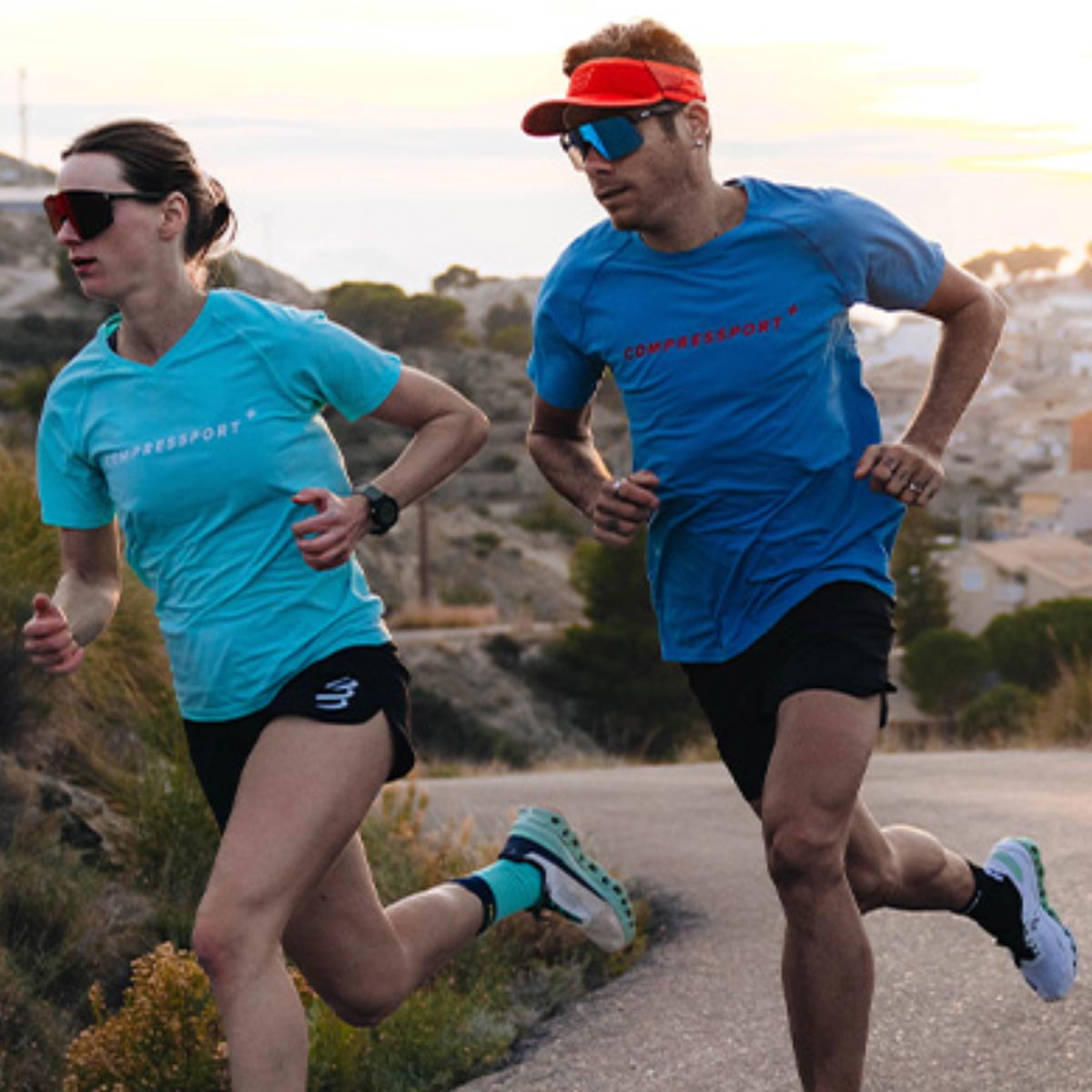 Compressport - Visera Ultralight Rojo