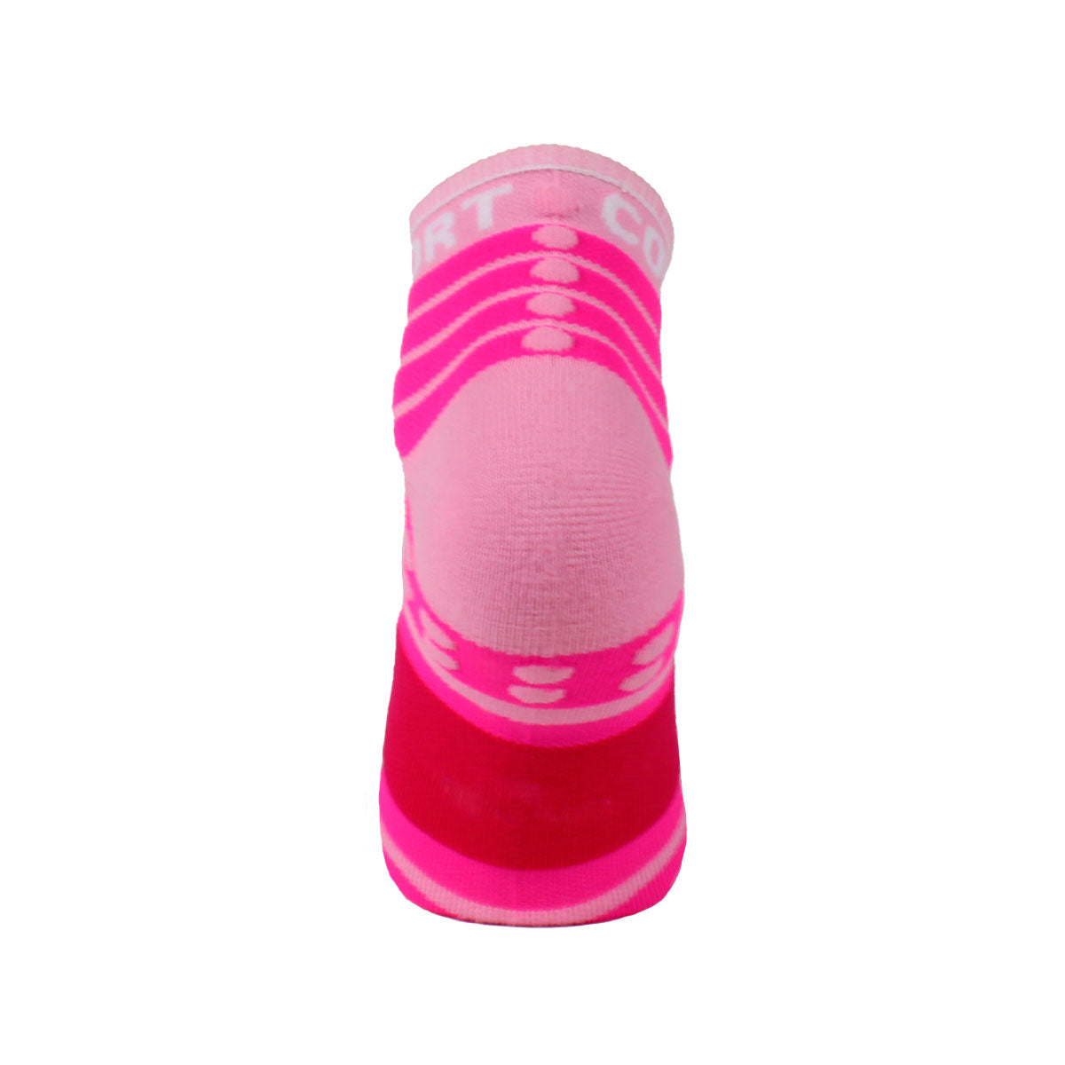Compressport - 2 Pares Training Socks Rosado