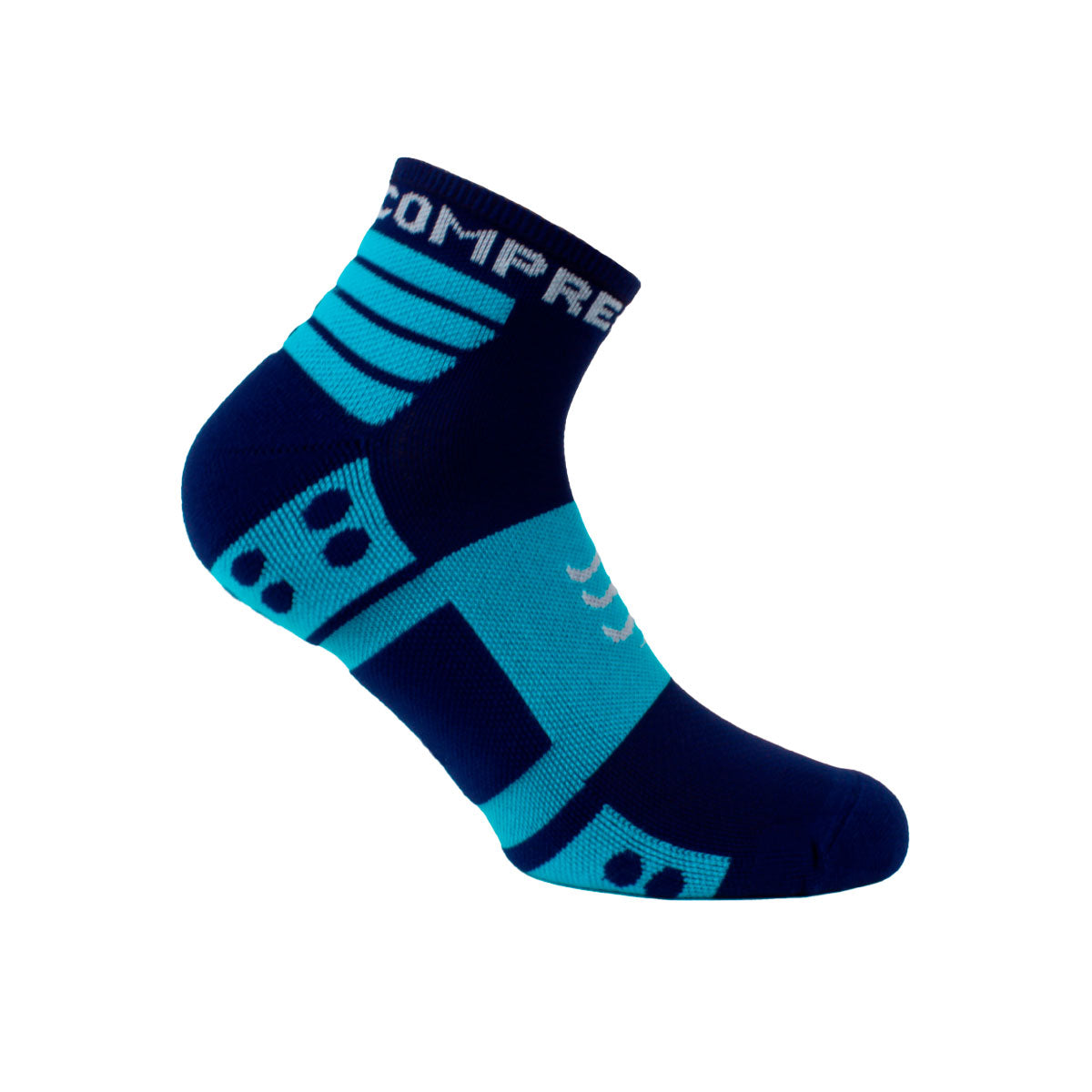 Compressport - 2 Pares Training Socks Azul
