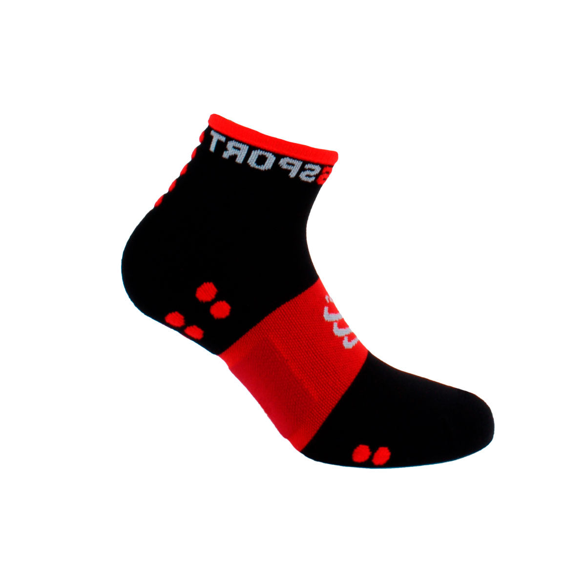 Compressport - 2 Pares Training Socks Negro