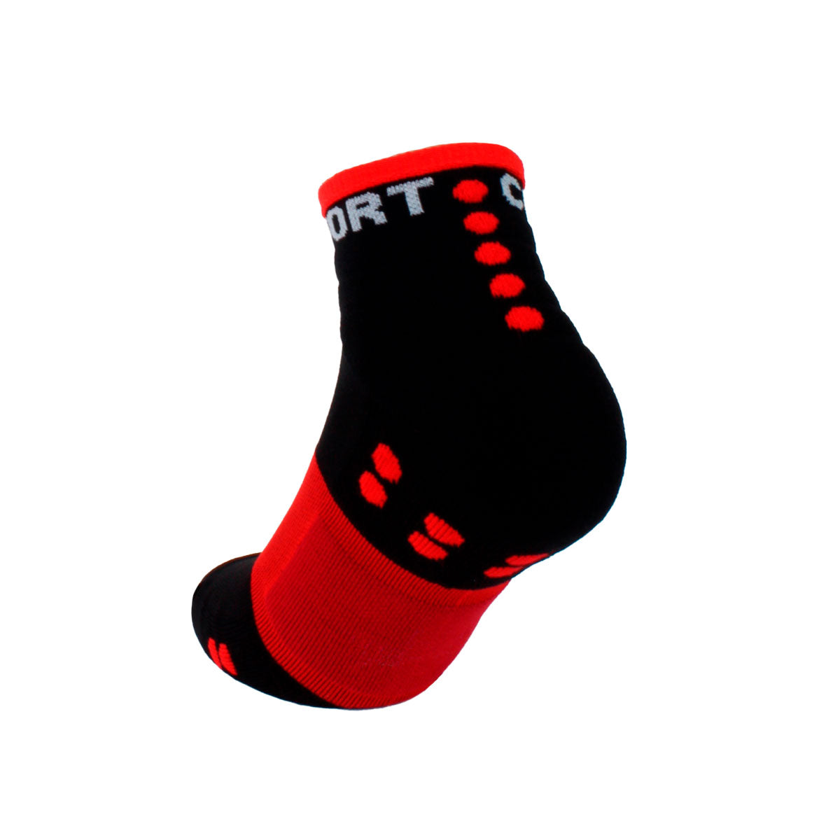 Compressport - 2 Pares Training Socks Negro